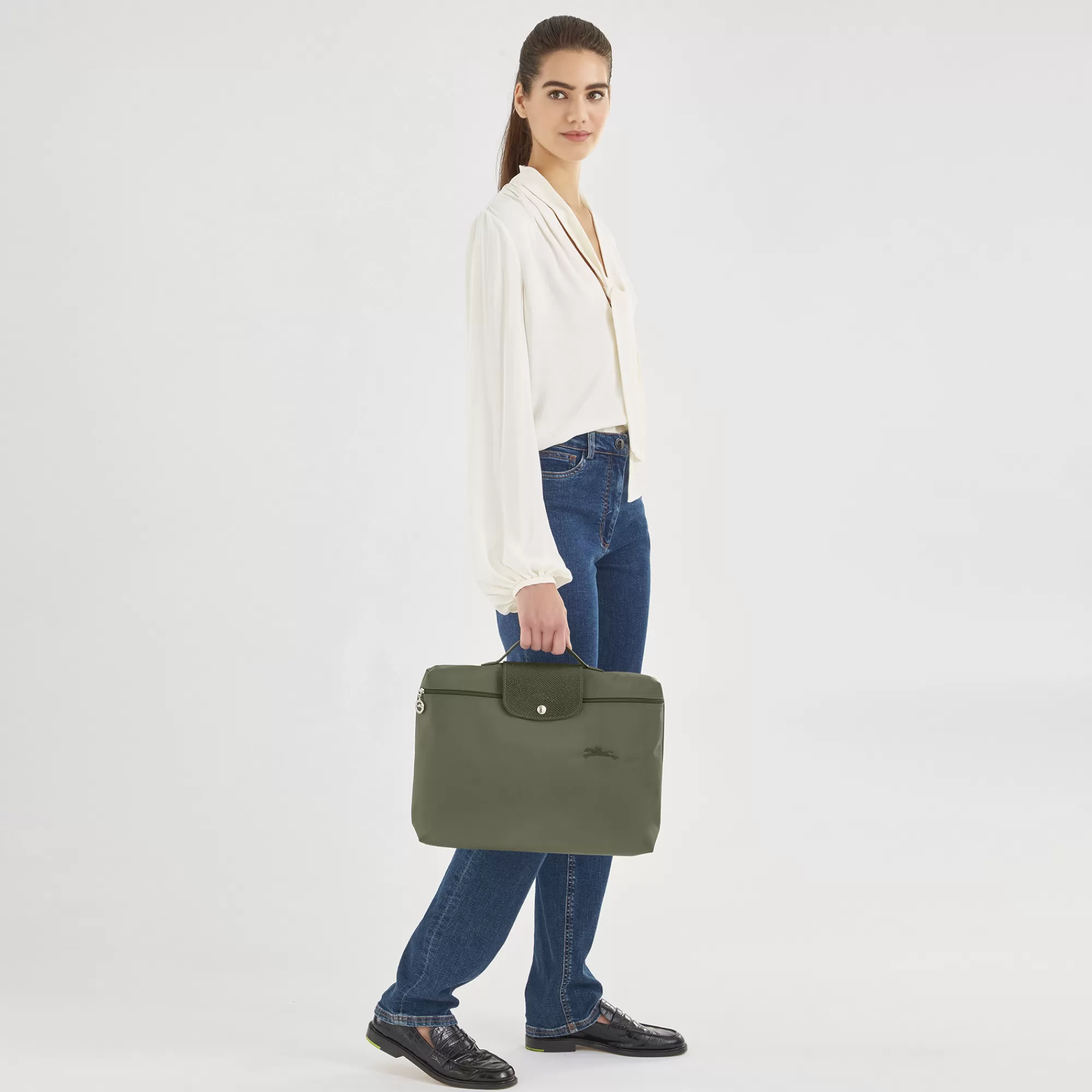 Best Le Pliage Green S Briefcase Women Briefcase